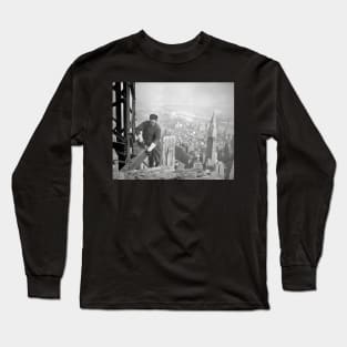 Empire State Steelworker, 1936. Vintage Photo Long Sleeve T-Shirt